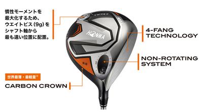 Gậy Honma Driver Tour World TW747-455 VIZARD 747