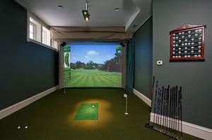 Các công đoạn thi công phòng golf 3d có thể bạn chưa biết