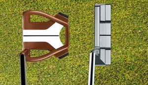 Mallet Putter (trái) và Blade Putter (phải)