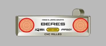 Honma Ra mắt dòng gậy Putter Beres PP500 Mới Nhất 2025